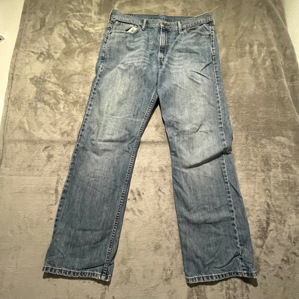 Levis 569 Loose Straight Jeans Mens 36x34 Blue Denim 005691271